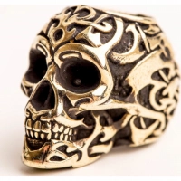 Бусина Triball Skull, мельхиор купить в Дзержинске