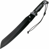 Мачете Gerber — Gator Golok Machete, сталь 65MN Carbon Steel Black Finish, рукоять ударопрочный пластик купить в Дзержинске