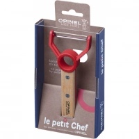 Нож для чистки овощей Opinel Peeler, деревянная рукоять, нержавеющая сталь, коробка купить в Дзержинске