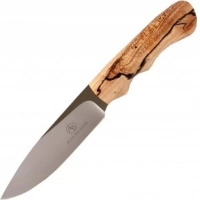 Нож с фиксированным клинком Arno Bernard Cheetah, сталь N690, рукоять Spalted Maple купить в Дзержинске