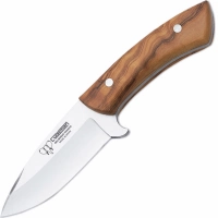 Нож с фиксированным клинком Cudeman Cuchillo Desollador, сталь 440 Stainless Steel, рукоять оливковое дерево купить в Дзержинске