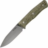 Нож с фиксированным клинком LionSteel B35, сталь Sleipner, рукоять Green canvas micarta купить в Дзержинске