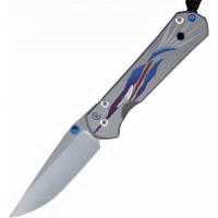 Нож складной Chris Reeve Large Sebenza 21  L21UNIQUE O, сталь CPM S35VN, рукоять титан купить в Дзержинске