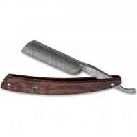 Опасная бритва Boker Damascus Curly Birch 6/8, сталь дамаск, рукоять коричневая береза купить в Дзержинске