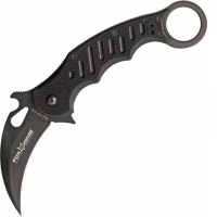 Складной нож Fox Karambit, сталь N690, рукоять стеклотекстолит G-10, чёрный купить в Дзержинске