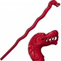 Трость- Lucky Dragon Walking Stick Red купить в Дзержинске