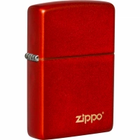 Зажигалка Classic Metallic Red ZIPPO с логотипом Zippo купить в Дзержинске