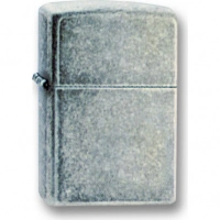 Зажигалка ZIPPO Antique Silver Plate, латунь с покрытием ™Plate, серебристый, матовая, 36х12×56 мм купить в Дзержинске