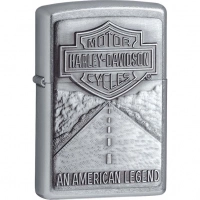 Зажигалка ZIPPO Harley-Davidson® Легенда, с покрытием Street Chrome™ купить в Дзержинске