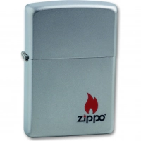 Зажигалка ZIPPO Satin Chrome, латунь с ник.-хром. покрыт., серебр., матовая, 36х56х12 мм купить в Дзержинске